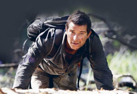 Bear Grylls se montre confiant face au danger. 