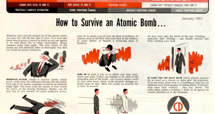 Survivre à une explosion atomique